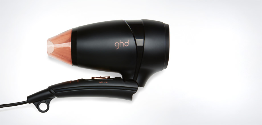 GHD travel hairdryer